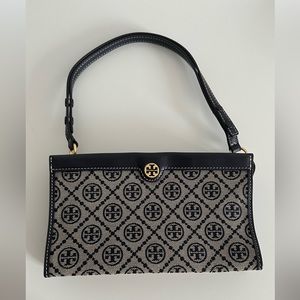 Tory Burch Monogram Pouchette Bag